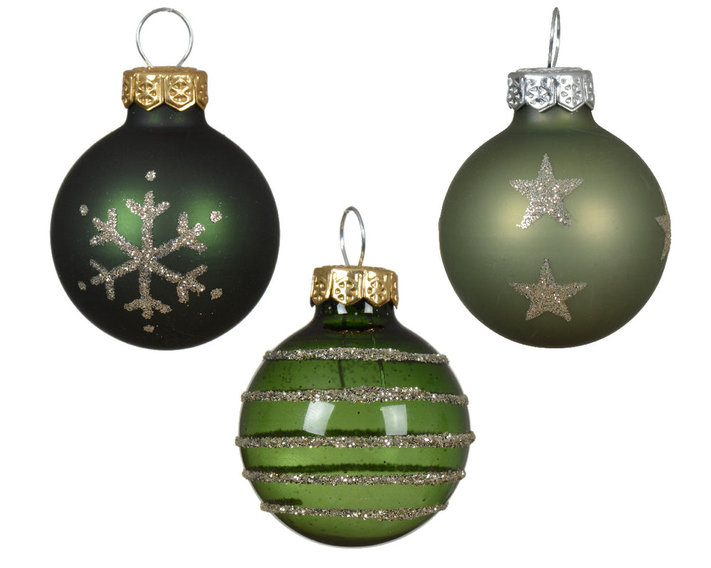 Christmas assorted baubles